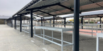 Powiat białobrzeski: Targ po remoncie