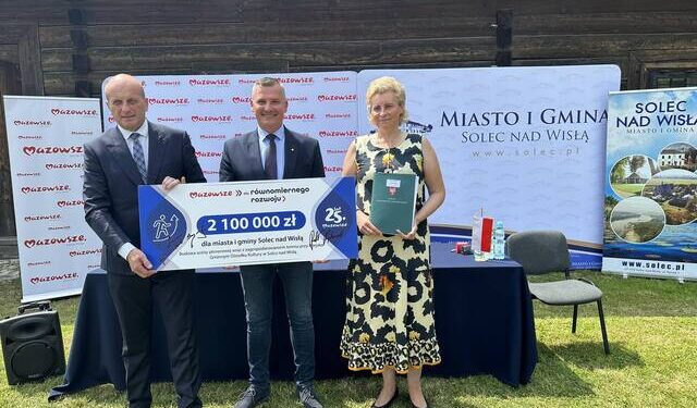 Powiat lipski: Inwestycja w plenerze