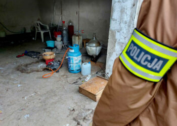 Powiat białobrzeski: Para produkowała narkotyki w gminie Promna