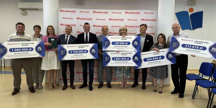 Region radomski ze wsparciem finansowym Mazowsza na duże inwestycje