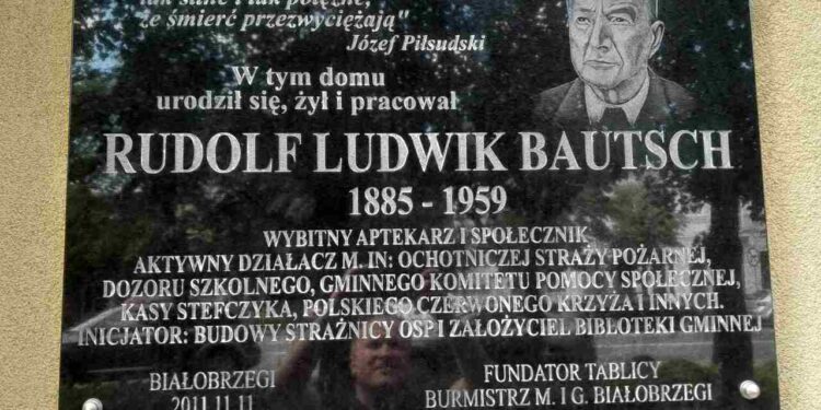 Powiat białobrzeski: Aptekarz z Białobrzegów