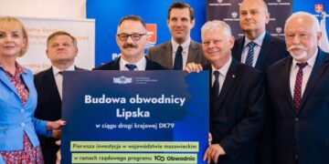 Powiat lipski: Na zachód od Lipska