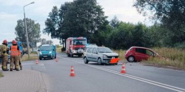 Radom: Auto w rowie na Energetyków