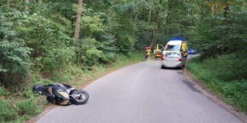 Powiat grójecki: Nie żyje 48-letni motocyklista