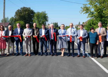 Powiat zwoleński: Uroczystość drogowa