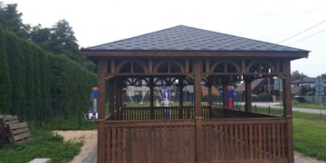 Powiat: zwoleński: Altana zamykana na klucz