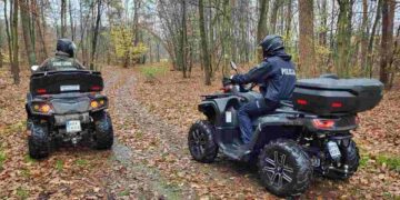 Powiat kozienicki: Quadem na służbie