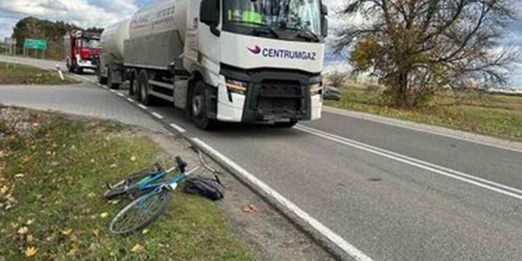 Powiat białobrzeski: Rowerem pod tira