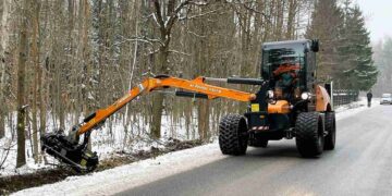 Powiat szydłowiecki: Widoczność na drodze