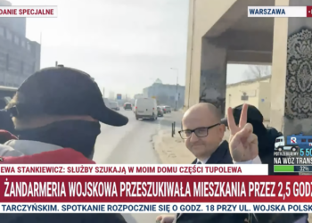 Białoruskie standardy. Zatrzymanie posła Dariusza Mateckiego przez ABW na ulicy.